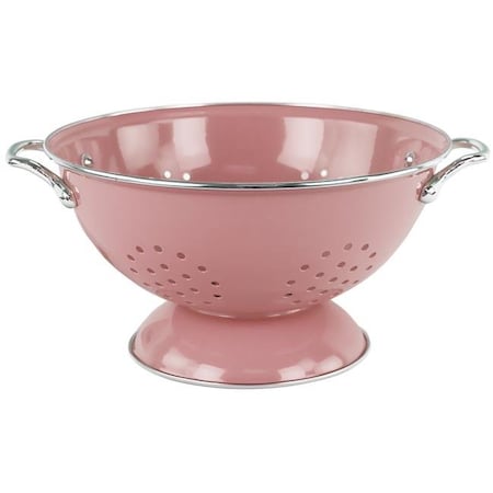 Reston Lloyd Reston Lloyd 80601 3 Qt Powder Coated Colander Pink 80601